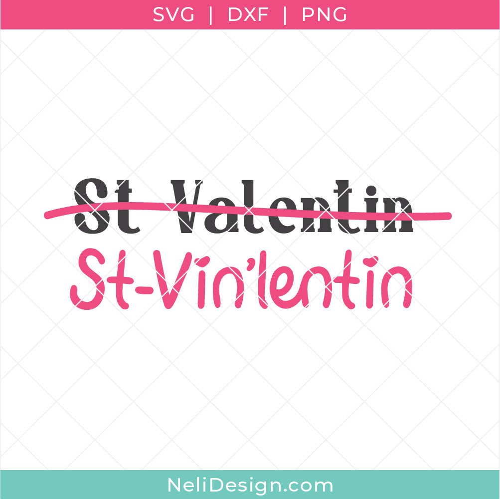 Image du fichiers svg en français à utiliser avec votre Cricut pour réaliser des projets humoristiques pour la St-Valentin