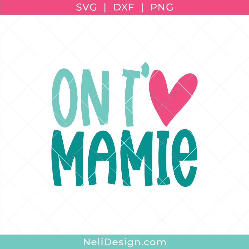 Image du fichier SVG On t'aime Mamie